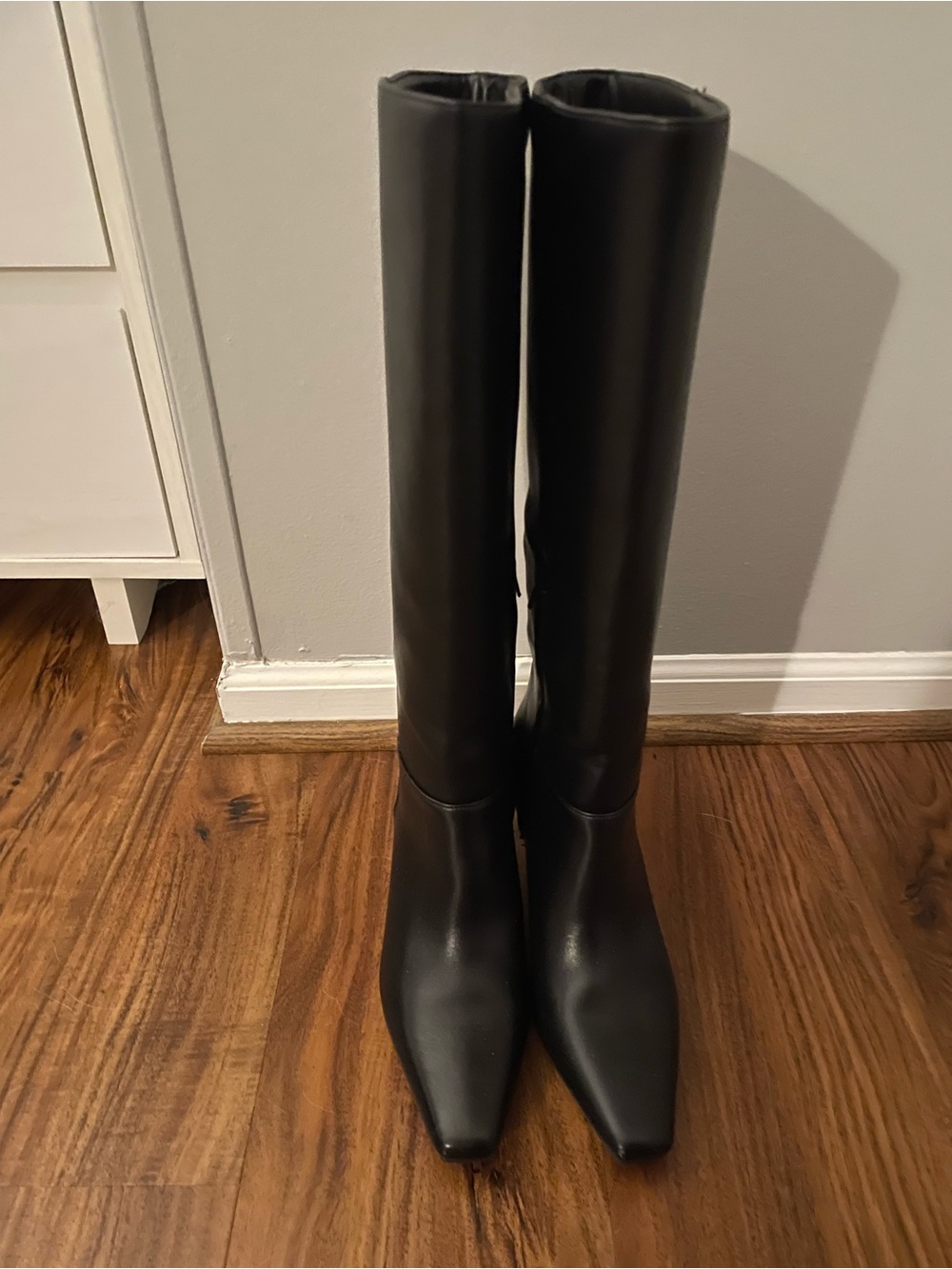Primark Tall Black Pointed-Toe Over-The-Knee Boots